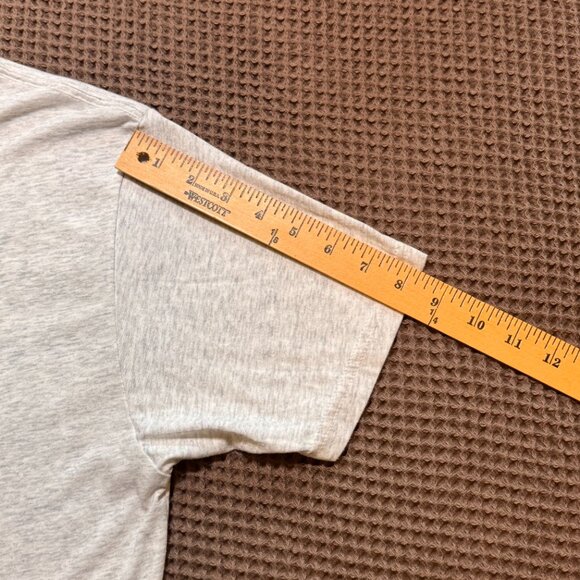 Men's "Mediocrates" Gray Short Sleeve Humor Tee L - Picture 4 of 6